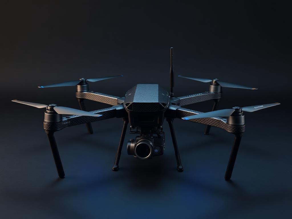 Autonomous drone with sensor payload